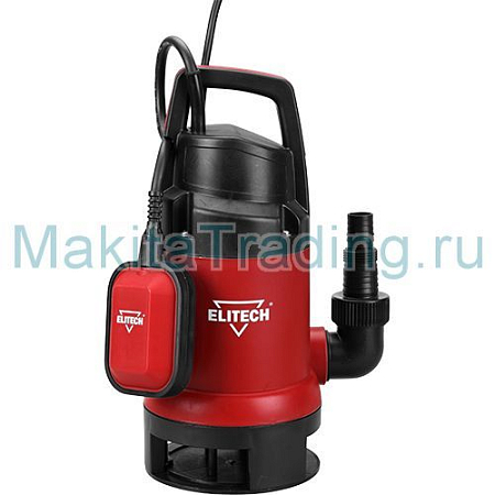 Погружной дренажный насос Elitech НПФ 800