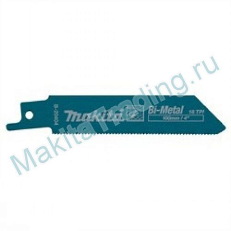 Пилка 100мм Makita B-20404 по металлу 0,7-3мм, 5шт