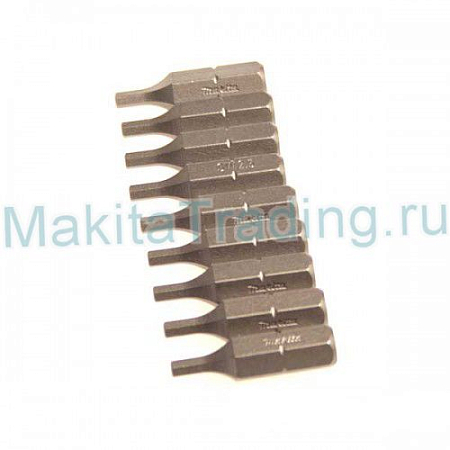 Насадка Makita P-21412 шестигранник 25мм №8 10шт 