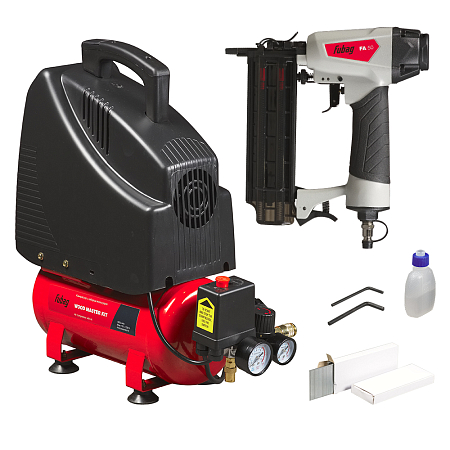 Компрессорный набор FUBAG Wood Master Kit безмасляный компрессор + 4 предмета (646035)