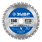 Диск по металлу и металлопрофилю ЗУБР Металлорез 150х20x1.6мм, 30Т (36932-150-20-30), для DCS553