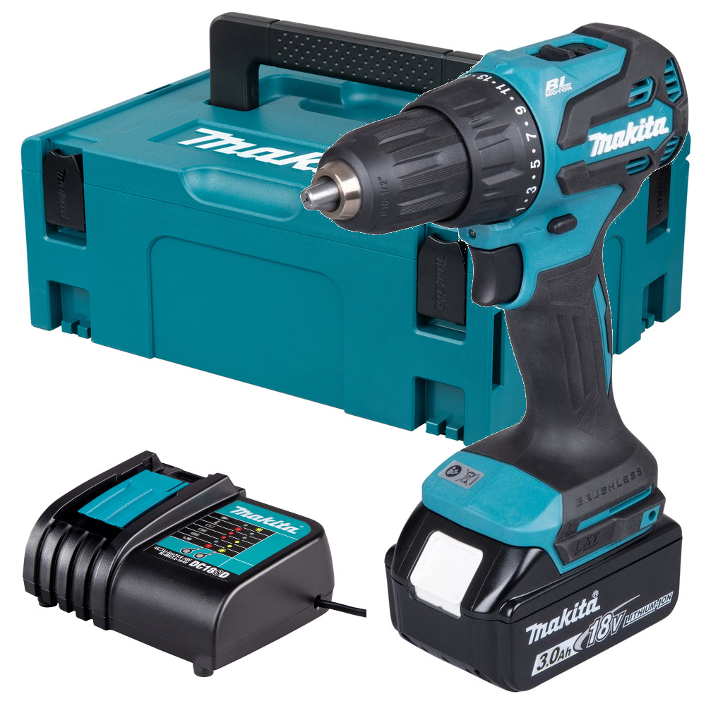 Ударная дрель-шуруповерт Makita DHP490SF1J