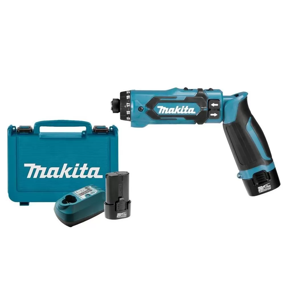 Аккумуляторная отвёртка Makita DF012DSEMT