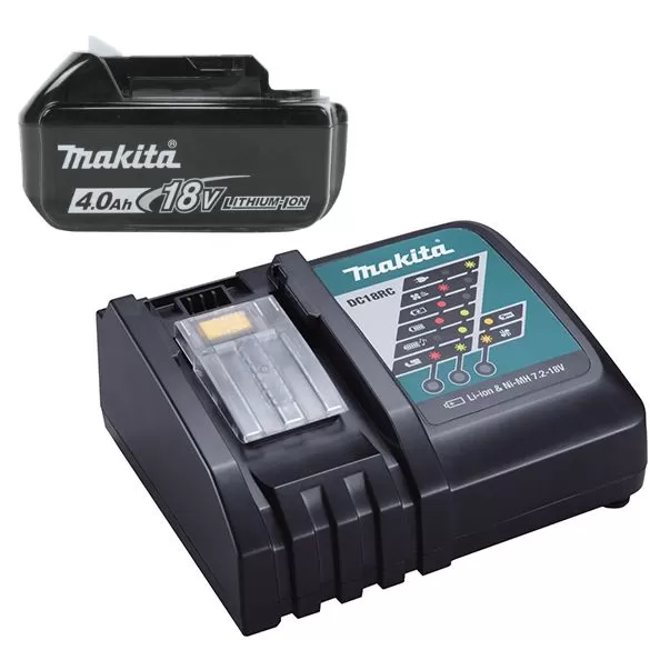 Аккумуляторная батарея + зарядное устройство Makita 191A26-2 (DC18RC + BL1840B)