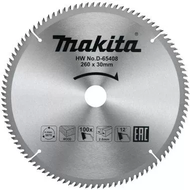 Пильный диск Makita D-65408