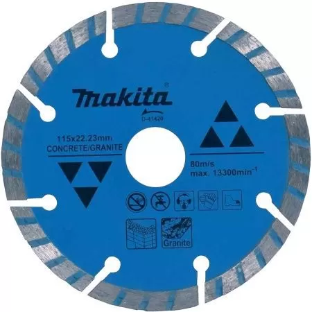 Алмазный диск по бетон Makita D-41420
